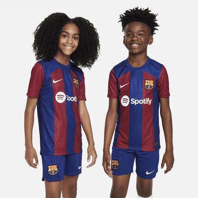 NIKE公式】FC バルセロナ 2023/24 スタジアム ホーム ジュニア